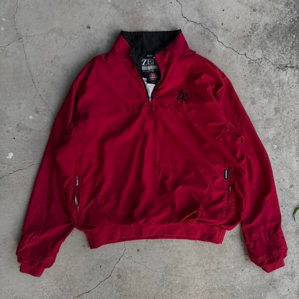 Zero restriction m3 red windbreaker